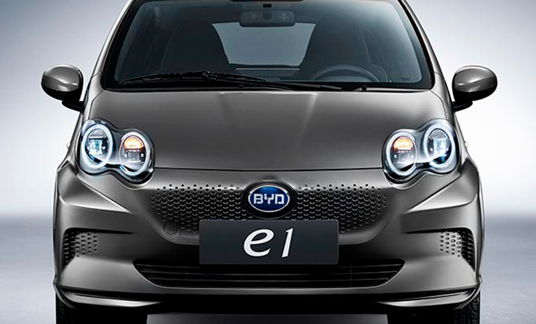 Carros eléctricos BYD e1