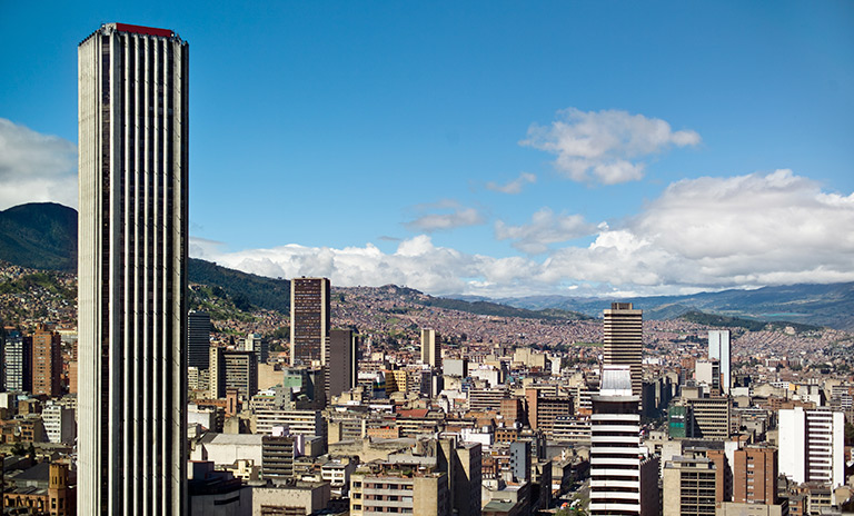 Vista de Bogotá