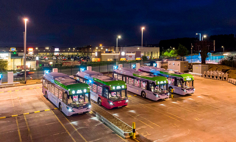 Buses eléctricos BYD