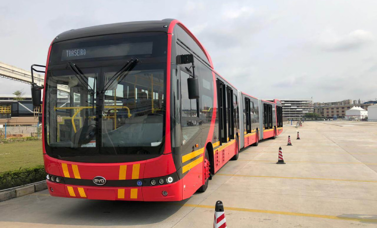 transporte buses eléctricos en Colombia
