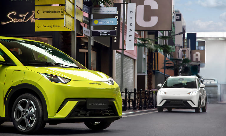 BYD en Colombia con un byd seagull
