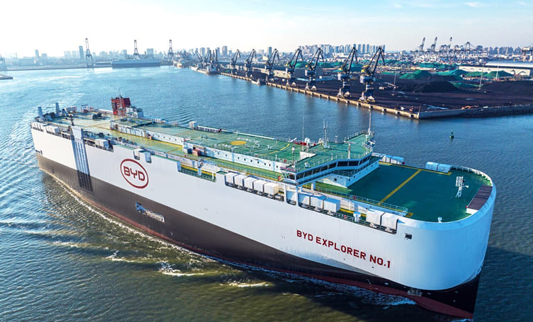 Estrategia comercial de BYD, expandirse por mar con el explorer N1 (1)