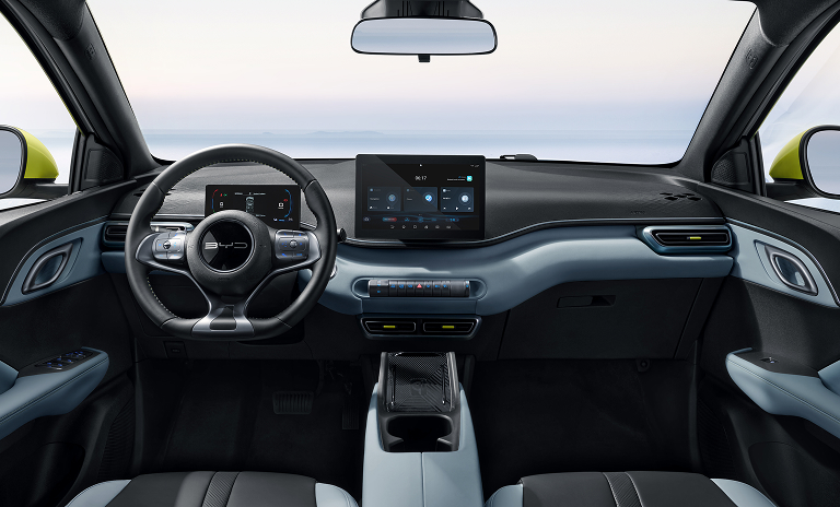 Interior de BYD Seagull, el citycar perfecto