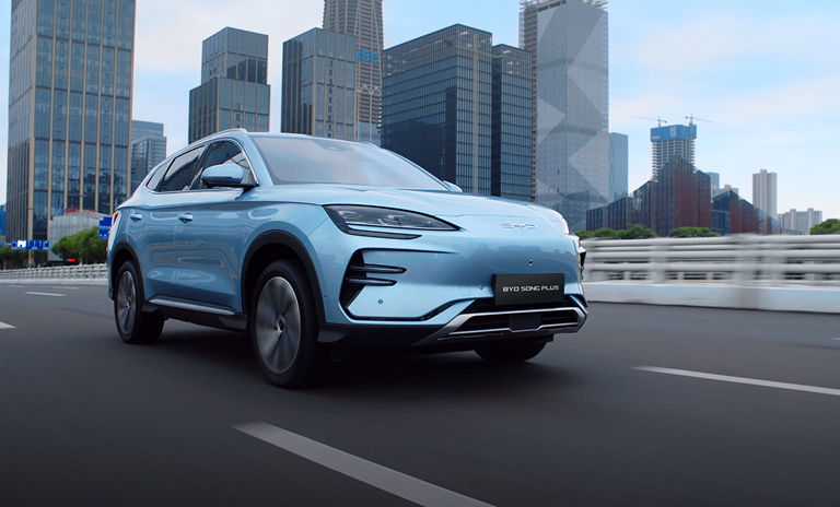 BYD Song Plus Ev uno de los mejores modelos para recorrer Bogotá